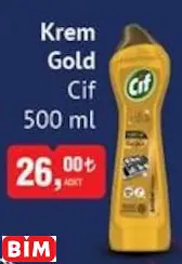 CİF KREM GOLD